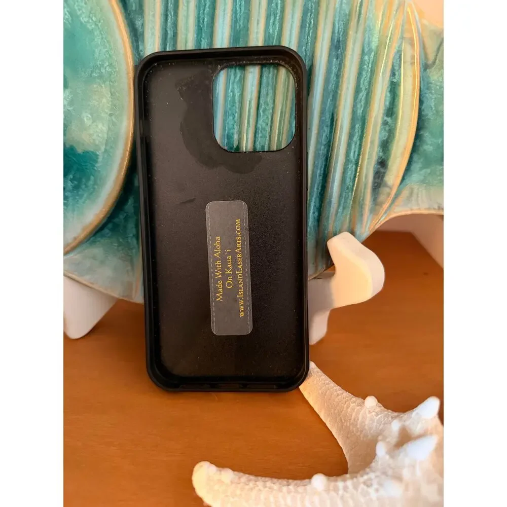 Apple iPhone 14 Pro Max Hawaii Koa Wood Phone Case